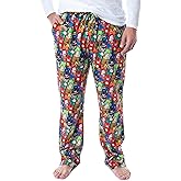 DC Comics Mens' Justice League Holiday Superhero Christmas Pajama Pants