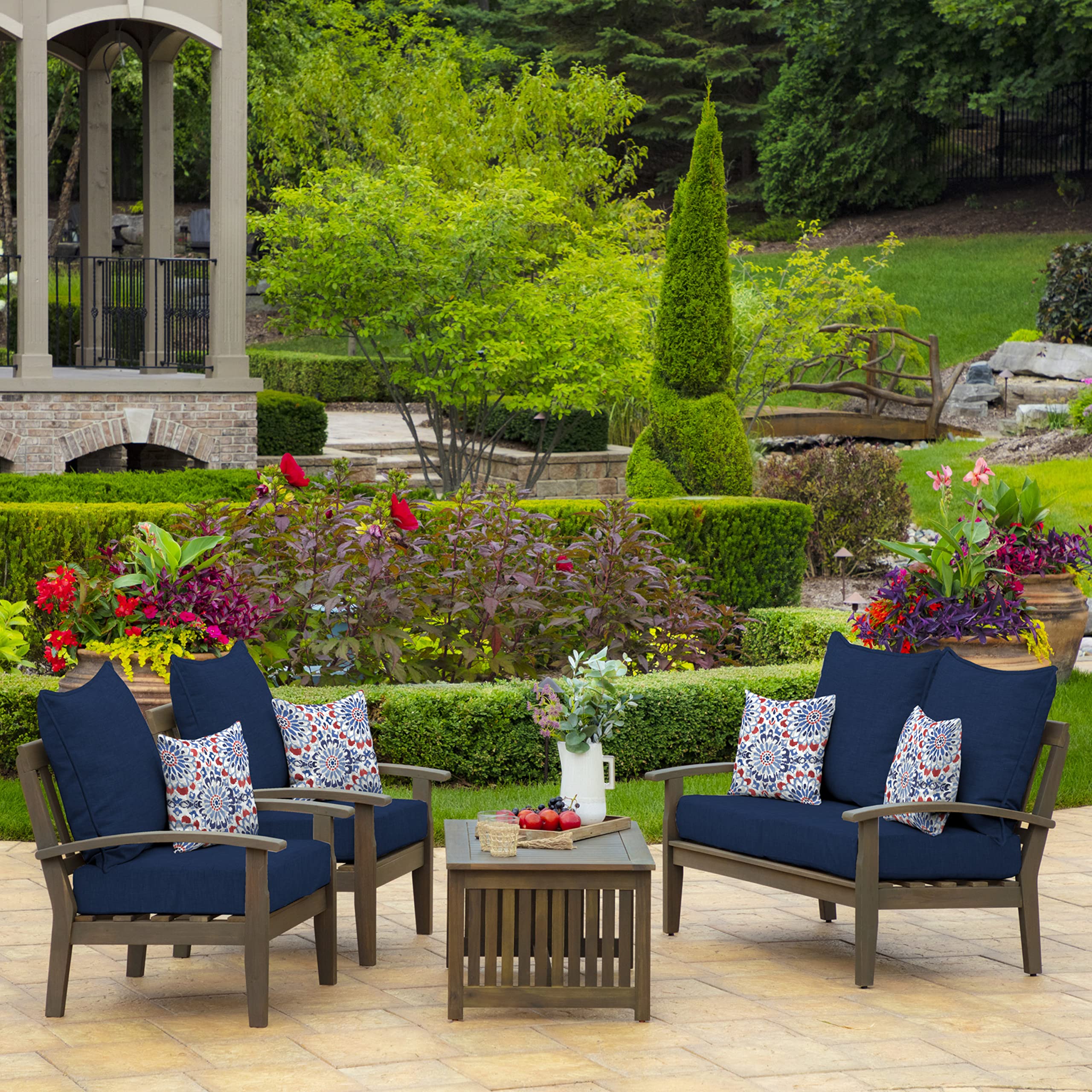 Cushion Set Arden Selections Adirondack Chair Cushions Amazon - Main Image