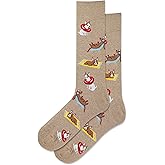 "Beach Dogs" Cotton Crew Socks by HotSox