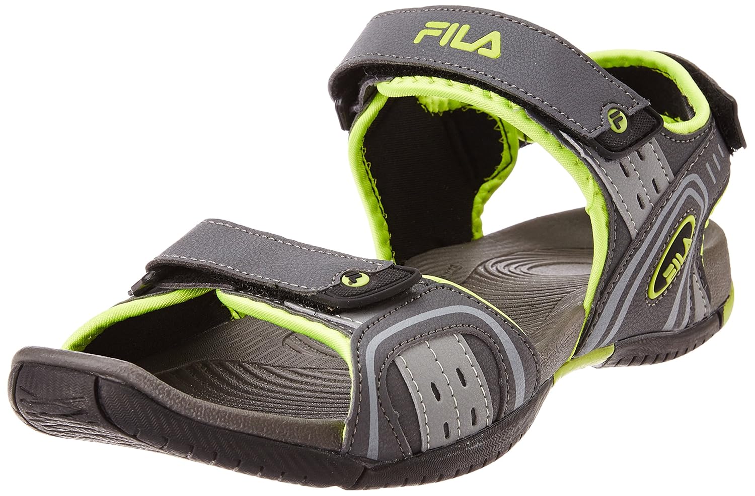 fila sandals green