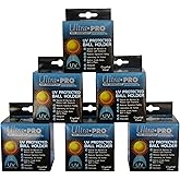 6 Ultra Pro Square Baseball Display Holder w/Stand UV Protection New Lot Set (6 Baseball Cubes)