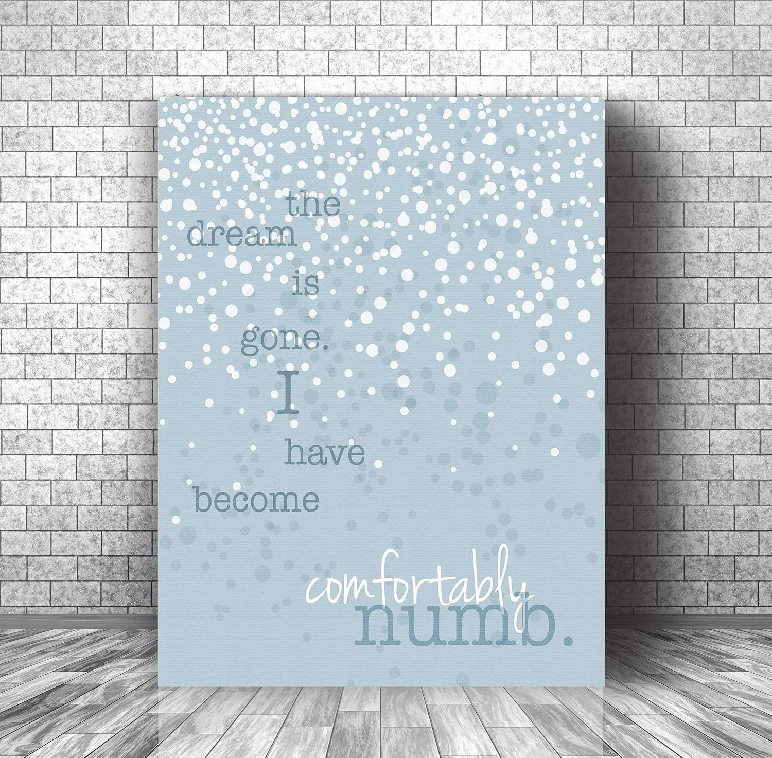 Amazon Com Pink Floyd Comfortably Numb Lyric Inspired Music