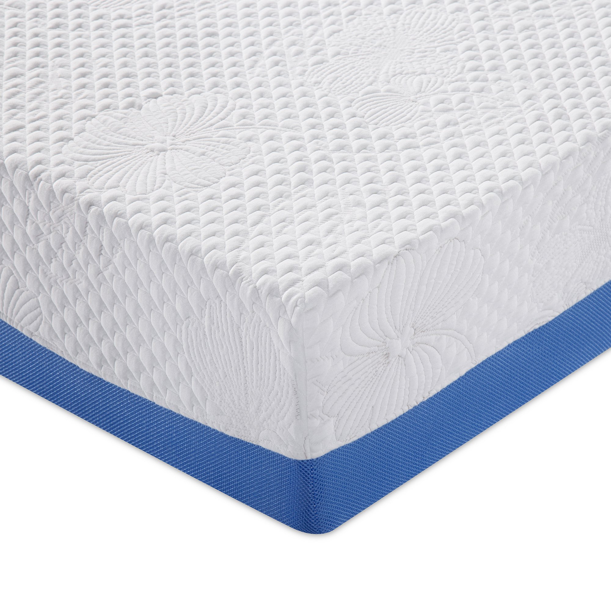 PrimaSleep Wave Cool Gel Infused Memory Foam Mattress, 10'' H, Twin