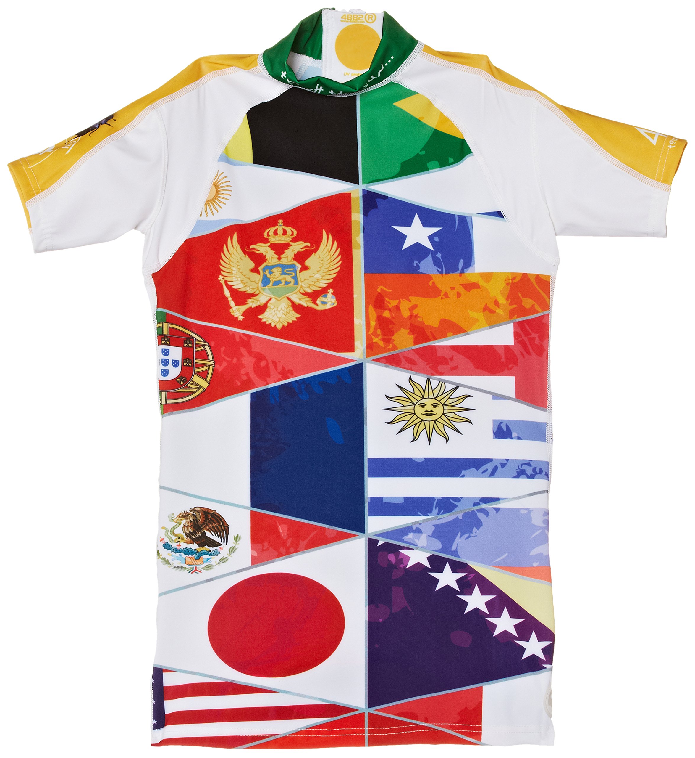 4BB2 Kids Brasilia 77/83cm UV Protective Swimshirt - Multicoloured, 18 Months