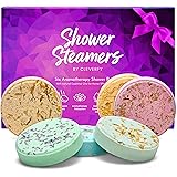 Cleverfy Shower Steamers Aromatherapy - Variety Pack of 6 Shower Bombs with Essential Oils. Personal Care and Relaxation Birt