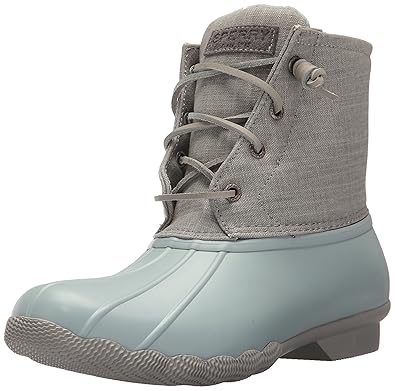 turquoise duck boots