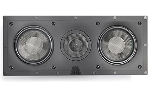 Elac - Debut IW-DC51-W Custom in-Wall Center Channel Speaker (Ea), Black