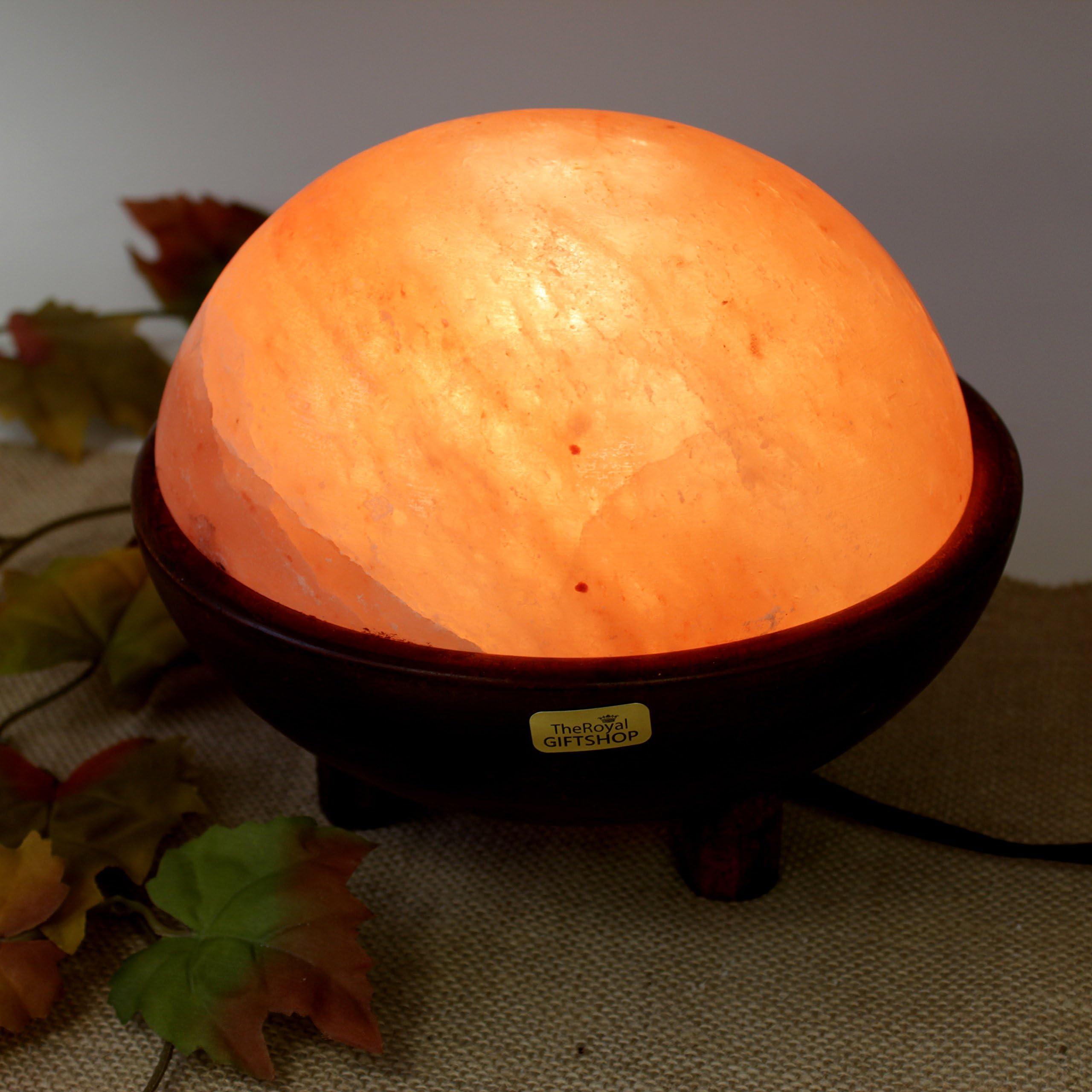 Himalayan Salt Detox Dome Lamp - Foot and Hand Detox, Air Purifier