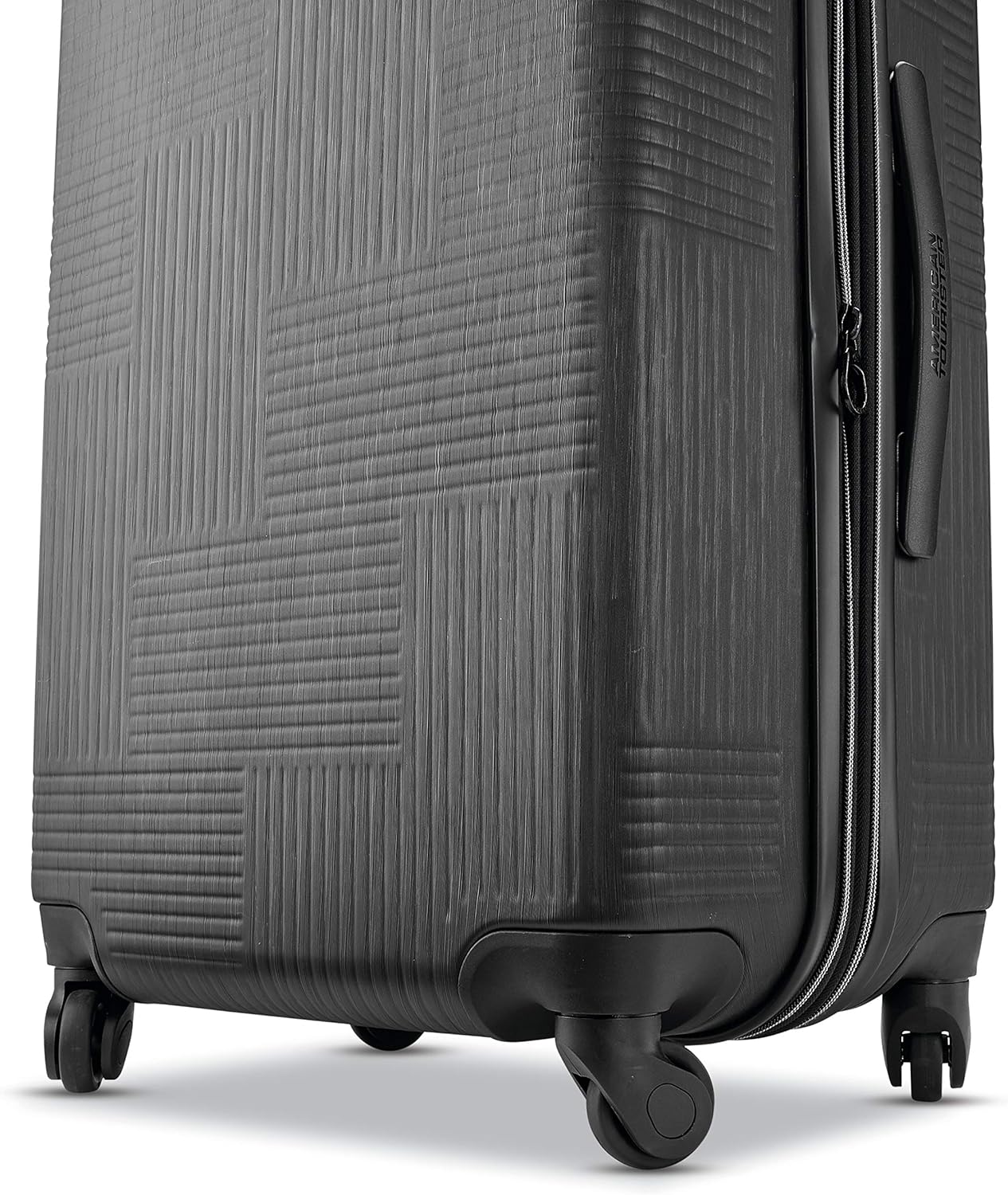 american tourister stratum xlt expandable hardside luggage with spinner wheels