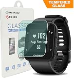 3 Pellicole In Vetro Temperato Per Ticwatch E E S: Protezione 9H, Anti Graffio E Impronte, Con Kit Di Montaggio (Ventosa E Salviette)