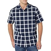 Amazon Essentials Short Sleeve Shirt for Men, Available in Big & Tall