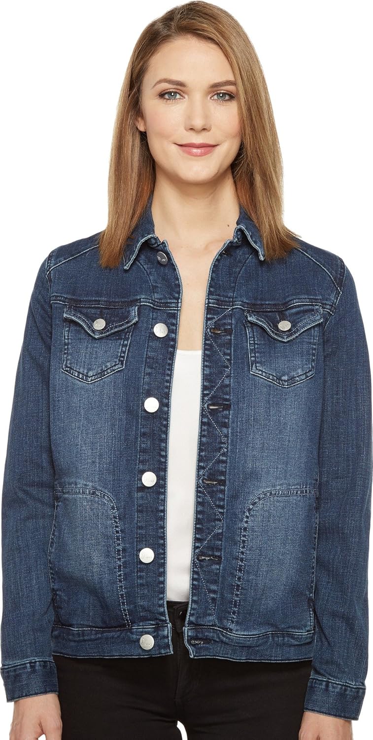 Jag Jeans Women's Lowen Denim Jacket blue Small Amazon.sg Fashion