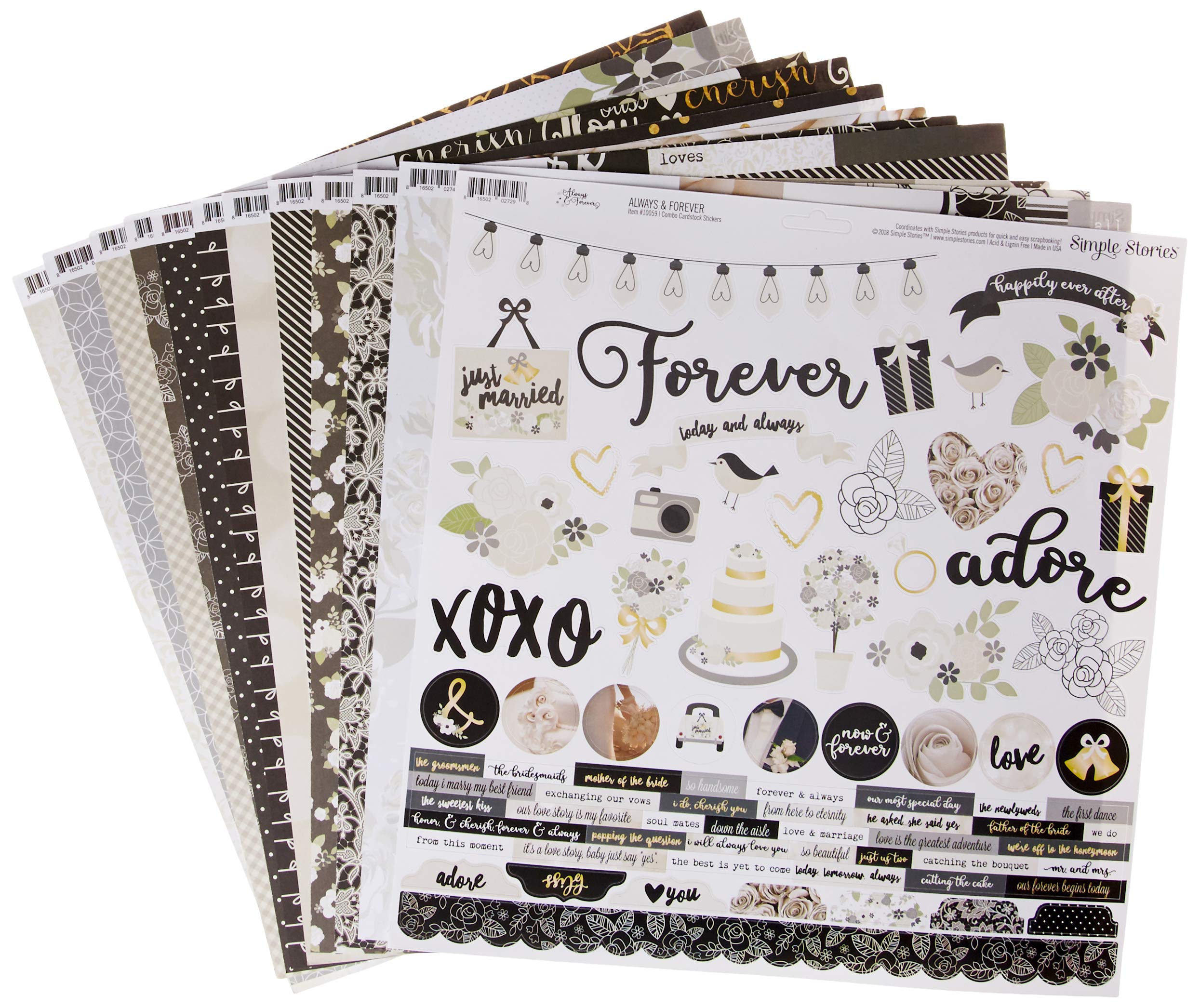 Simple Stories Collection Kit, Multi-Coloured, Large