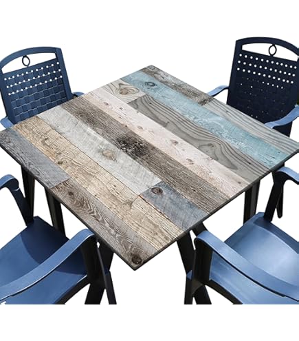 Eeivs Nappe Carrée Bleue En élasthanne Extensible Avec Bord