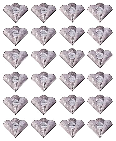 Kotak Sales Multipurpose Gift Box Elegant Royal Design Silver Oxidized Plastic Dry Fruit Container Chocolate Mouth Freshener Box Birthday Party, Festival Return Gift (Set of 24 Pcs)