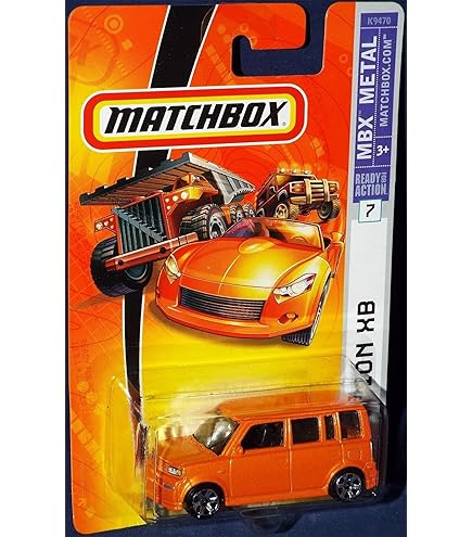 Amazon.com: Matchbox Scion XB Orange #7 1/64 Scale Collector