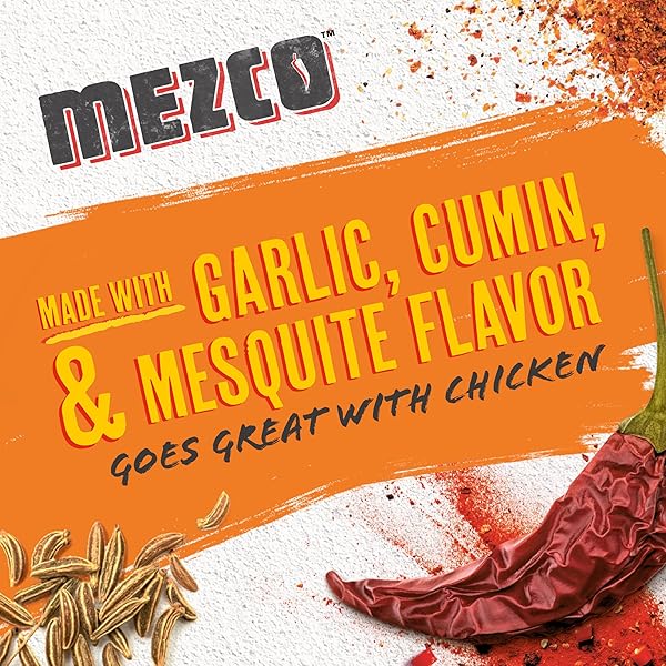 MEZCO TACO SEASONING, MEDIUM FAJITA ASADA FLAVOR, GREAT WITH CHICKEN, 1 OZ