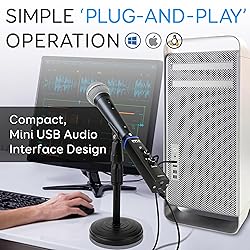Pyle Microphone XLR-to-USB Signal Adapter