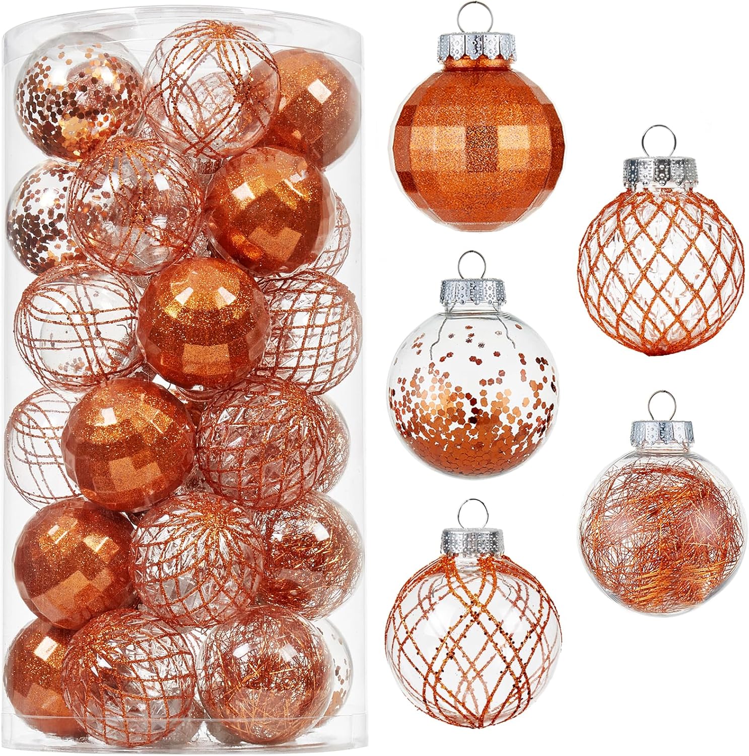 Ornaments - 30ct Christmas Ball Ornaments-60mm/2.36