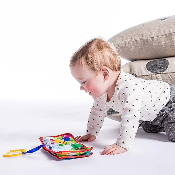 baby einstein explore and discover soft book toy
