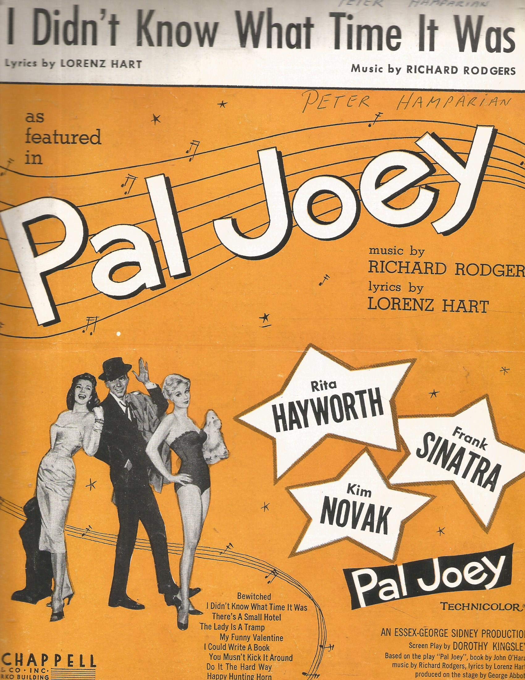 I Didn T Know What Time It Was As Featured In Pal Joey Sheet Music Lorenz Hart Richard Rodgers Amazon Com Books I Didn T Know What Time It Was As Featured In Pal Joey Sheet Music Lorenz Hart Richard Rodgers Amazon Com Books