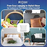 Rohi Hypoallergenic Cushion Inserts 40x40 cm Square Cushion Pad view 4