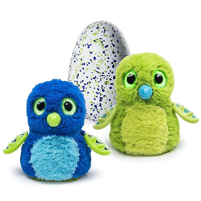 Hatchimals Hatching Egg Interactive Creature Draggle Blue/Green