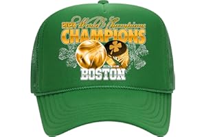 BROTHER TRUCKERS Boston Basketball 2024 World Champions Trucker Hat | Trendy Vintage Streetwear Sports | Premium Trucker Hat for Men & Women