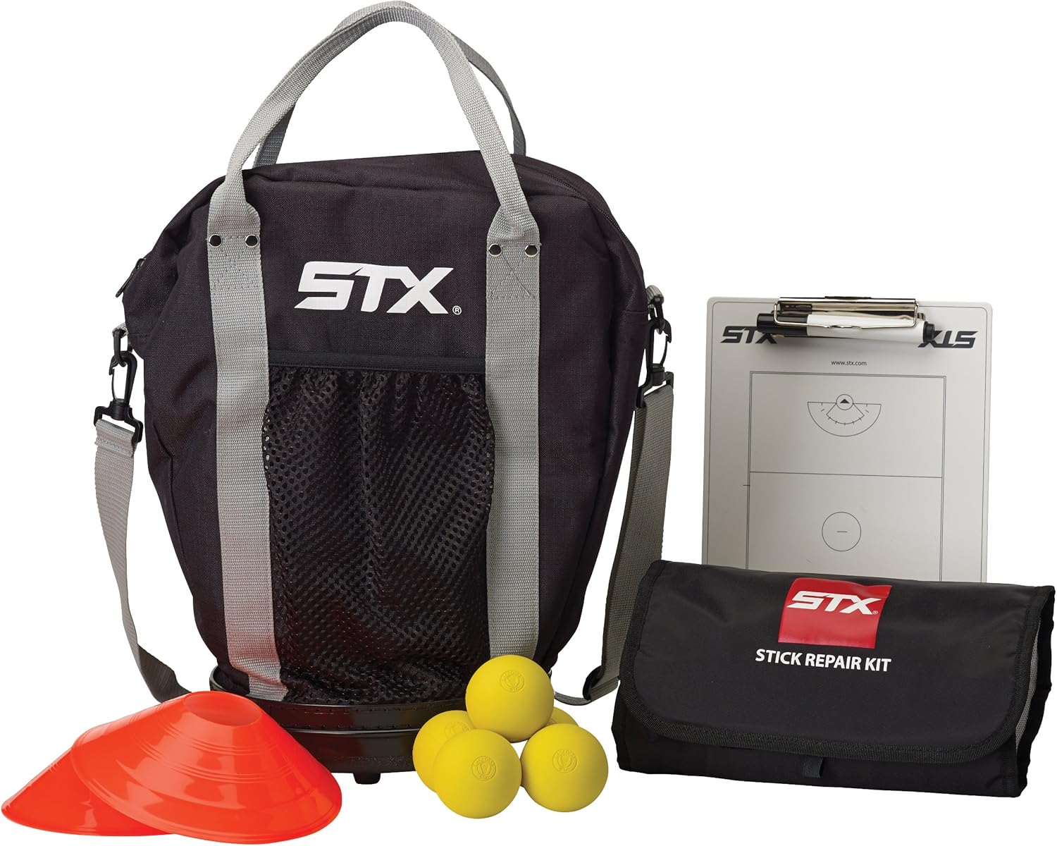 STX Lacrosse Women's Coach's Bag, Black Lacrosse