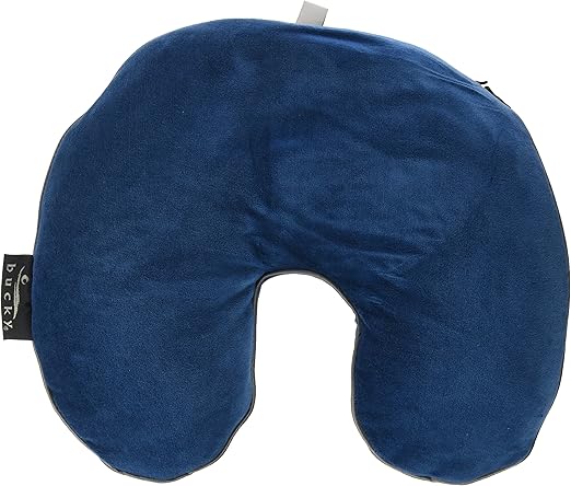 Amazon Com Bucky Velour Headrest Mid Blue Home Kitchen
