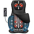 Snailax Shiatsu Massage Chair - Neck Back Massager with Heat & Compress, Full Back Massage Seat Cushion Portable Chair Massag