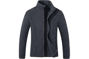 MAGCOMSEN Fleece Jacket Women Zip UP Lightweight Soft Polar Warm Winter Jackets for Women with Pockets Outdoor Hiking