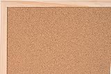 Bi-Office Cork Board 90x60 cm Pine Frame Brown view 4