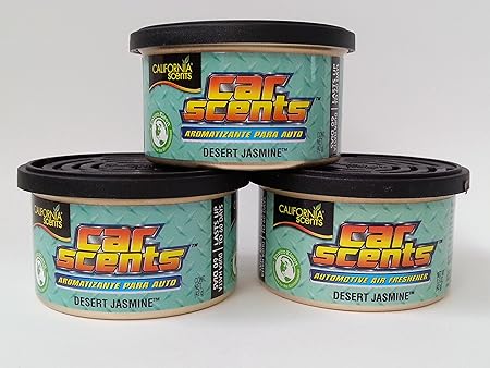 California Car Scents - Sents Desert Jasmin Lufterfrischer 3er Sparpack - Set