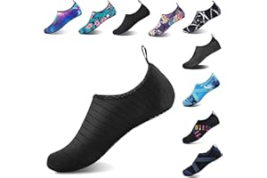 HMIYA Aqua Socks Beach Water Shoes Barefoot Yoga Socks Quick-Dry Surf Swim Shoes for Women Men