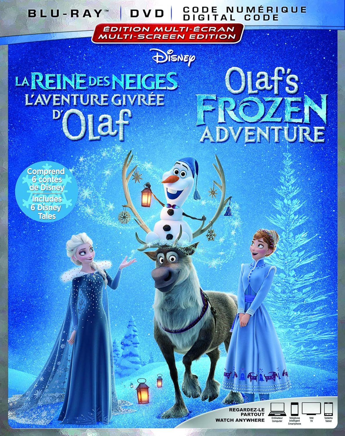 Olaf's Frozen Adventures Plus 6 Disney Tales Movies & TV
