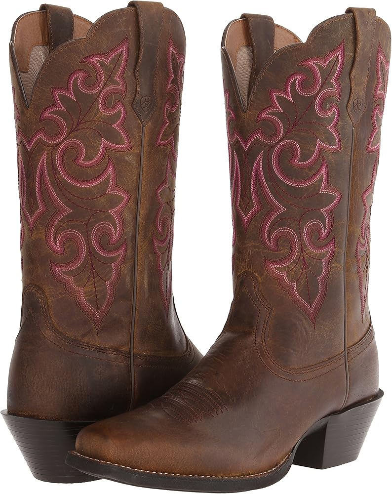 ariat women's round up square toe