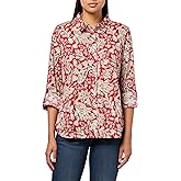 Nautica Womens Button Front Long Sleeve Roll Tab Shirt