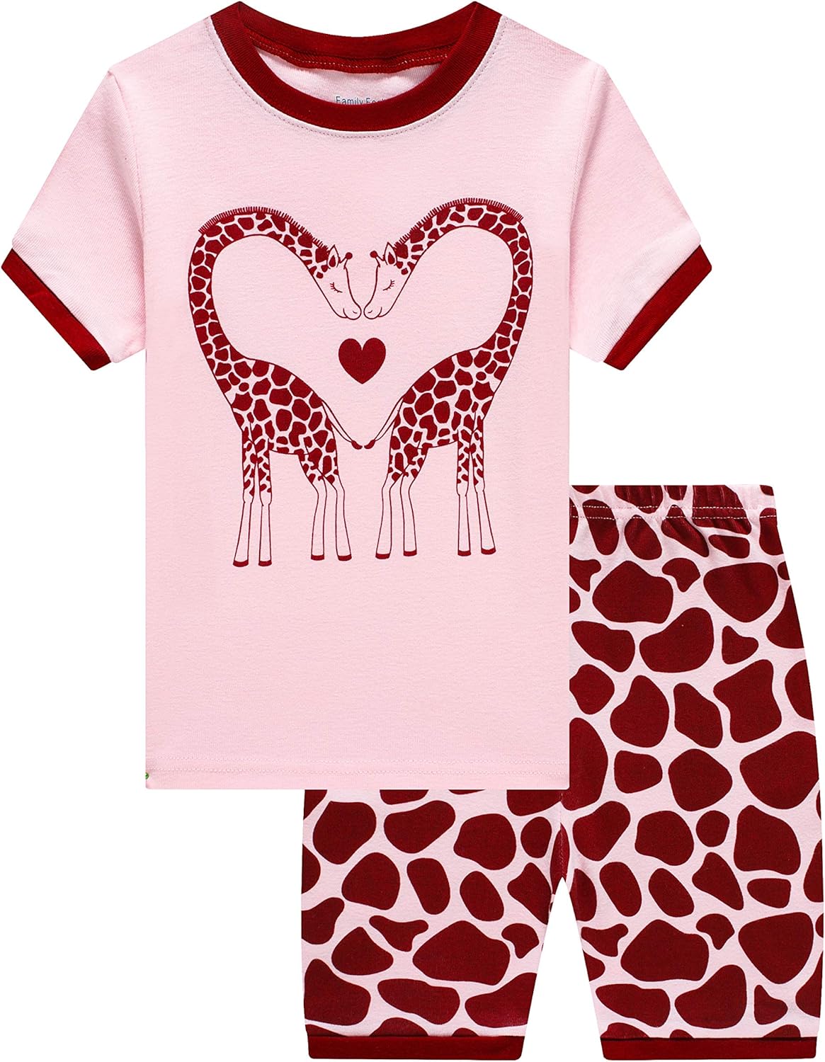 Family Feeling Boys Girls Pajamas Toddler Pjs 100% Cotton Kids Sleepwears: Clothing