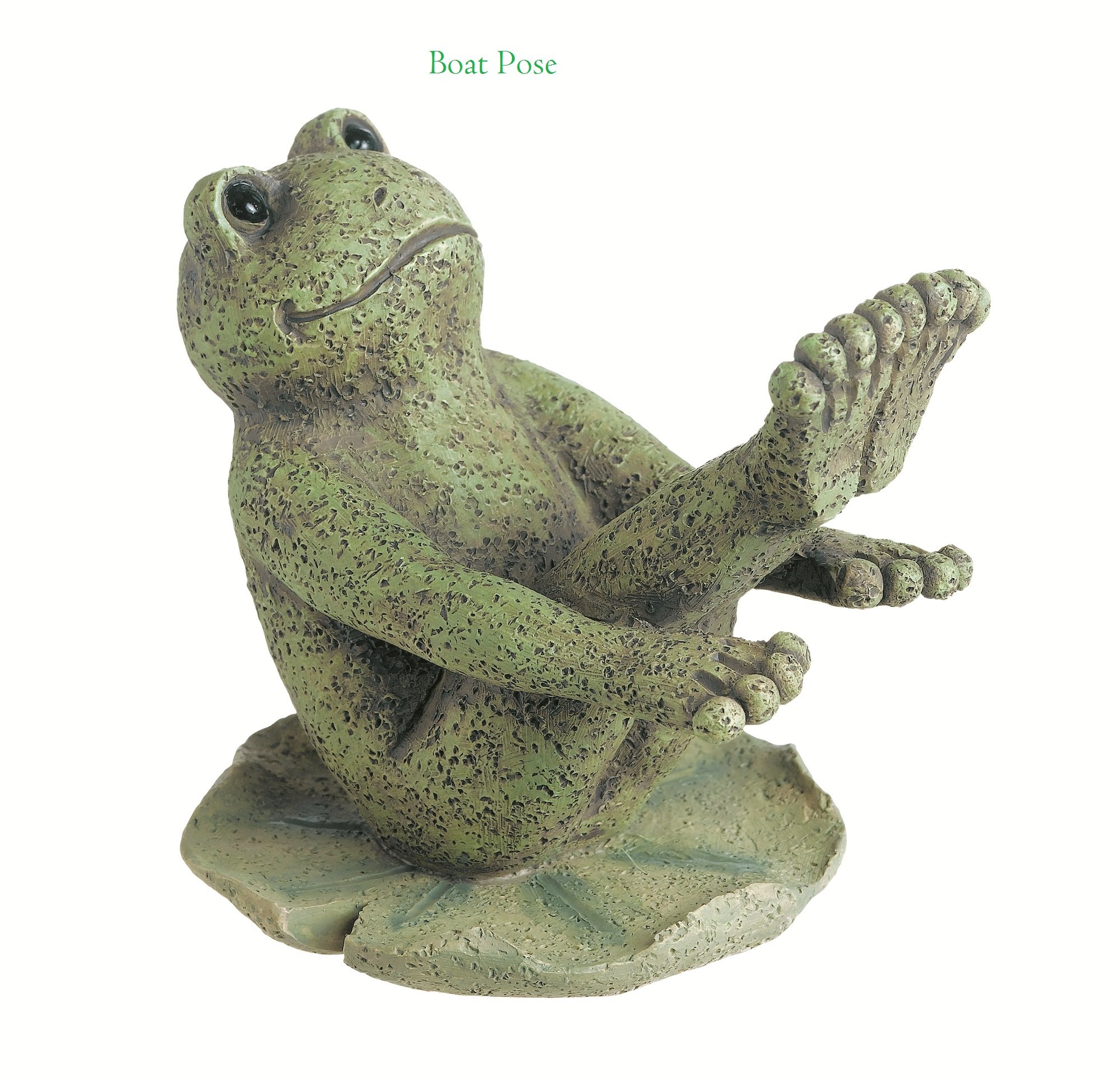 Grasslands Road Assortment Road Yoga Frog Figurine, 5Inch, Set of 10