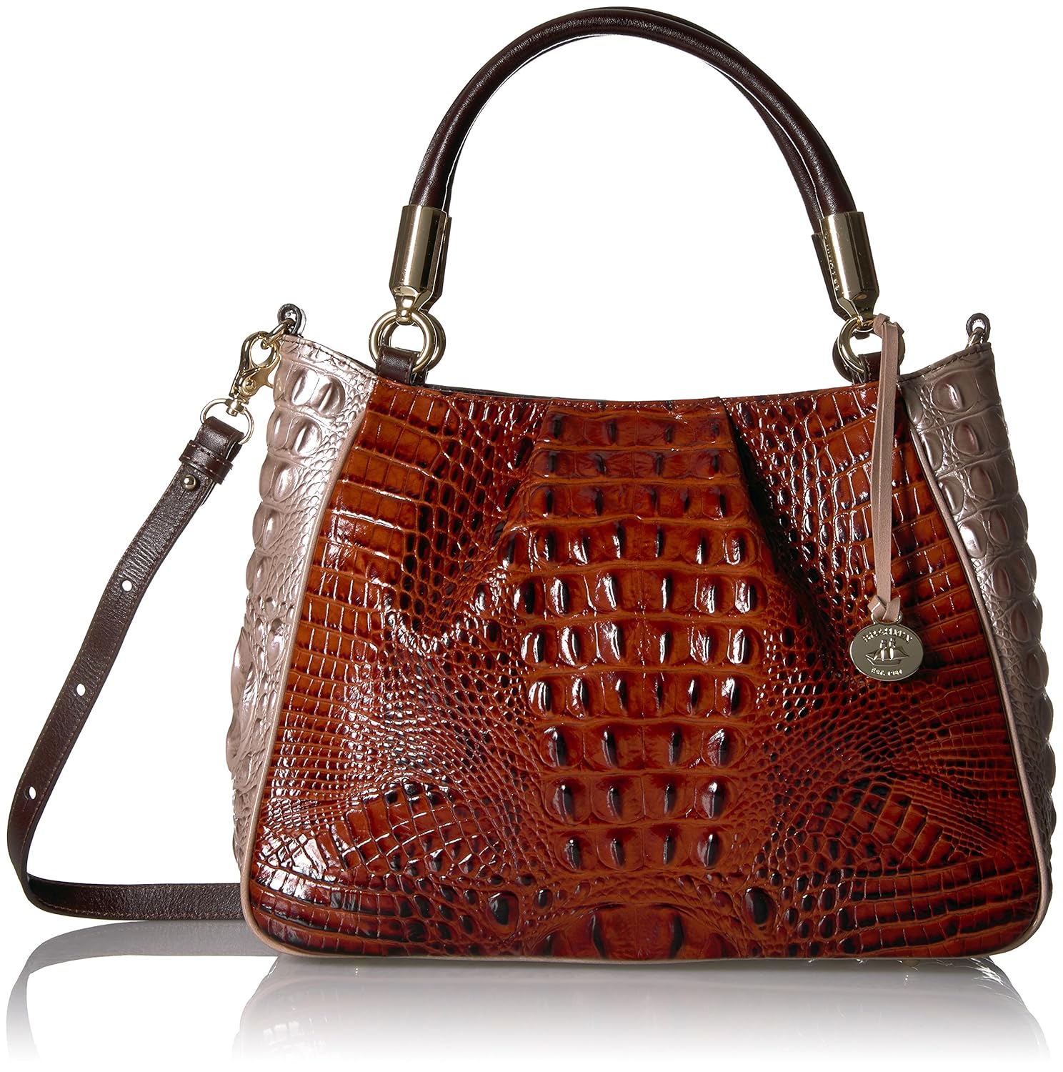 brahmin ruby satchel