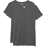 Amazon Essentials Women's Classic-Fit Short-Sleeve Crewneck T-Shirt, Multipacks