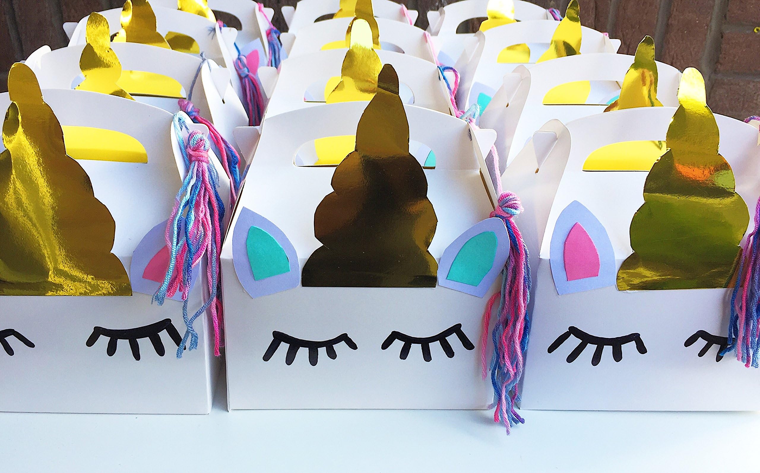 Unicorn children's party box