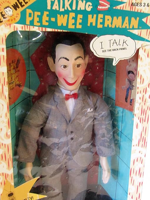 talking pee wee herman doll value