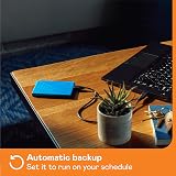 WD 2TB My Passport Portable USB 3.0 HDD Blue with Backup Password Protection view 3