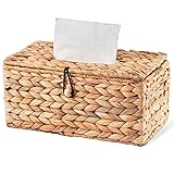 KOLWOVEN Tissue Box Cover - Rattan Wicker