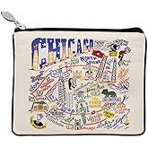 Catstudio Chicago Zipper Pouch Purse | Holds Your Phone, Coins, Makeup, Dog Treats, & Tech Tools