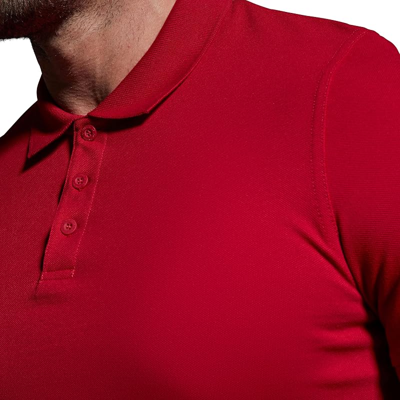 Waimak Polo para Homens, Homens, Waimak, Vermelho — foto 6 de 7