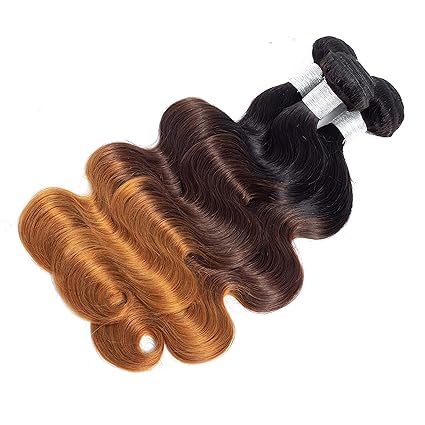 Amazon Com Dilys 7a Ombre Brazilian Body Wave Hair Weft Three