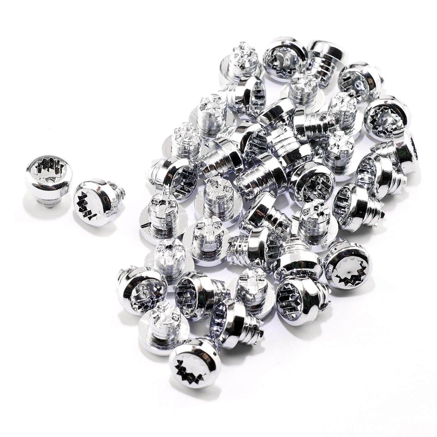 50PCS Wheel Rim Lip Rivets Nuts of 7.5mm/0.3in Hole
